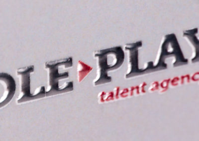 wizytowki z lakierem wypukłym